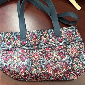 Colorful Patterned Travel Tote Bag
